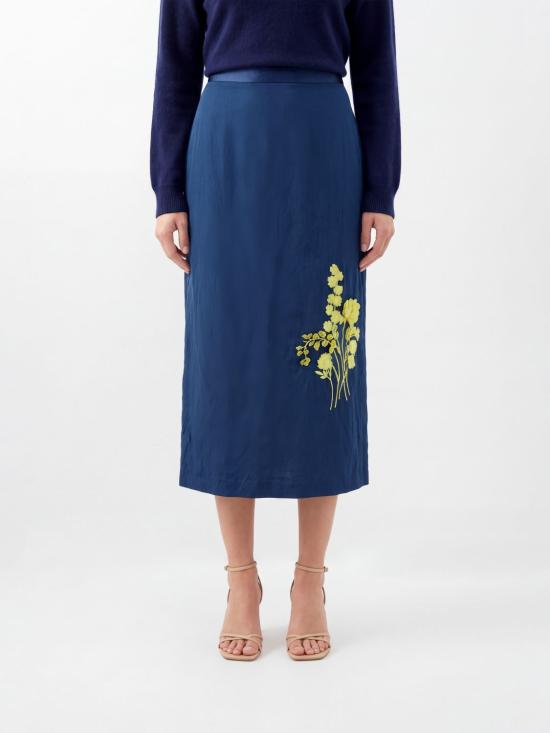 26FW 에르뎀 스커트 PF26S90150924027 SMOKEY Blue