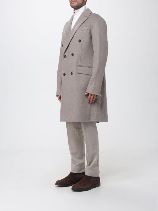 26FW 루치아노 바르베라 코트 10606306602 111 Brown - LUCIANO BARBERA