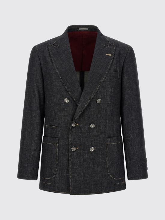 26FW 브루넬로 쿠치넬리 자켓 MH2647DMDK C1474 Grey - BRUNELLO CUCINELLI