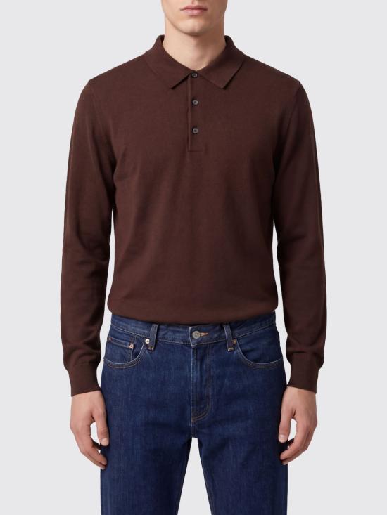 26FW 아스페시 폴로 티셔츠 M197V108 01210 Brown