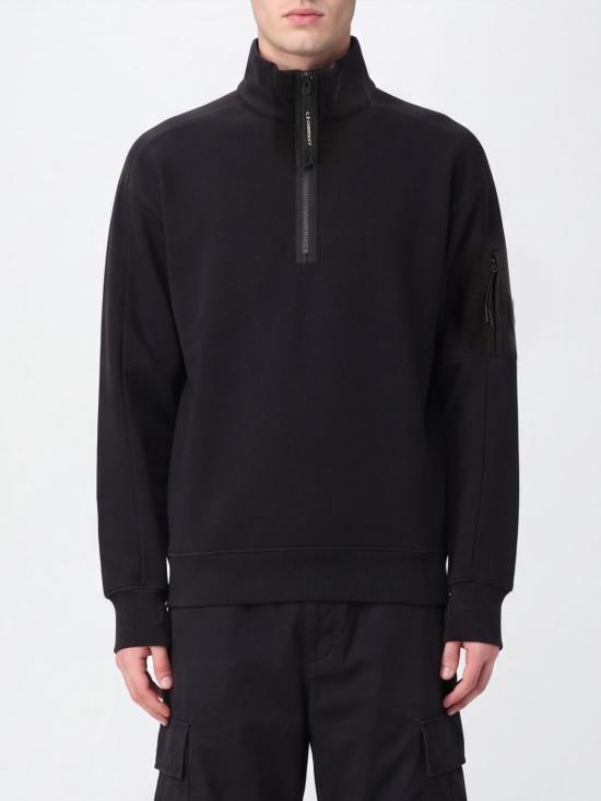 26FW 씨피 컴퍼니 긴팔 티셔츠 21CMSS033A005086W 999 Black