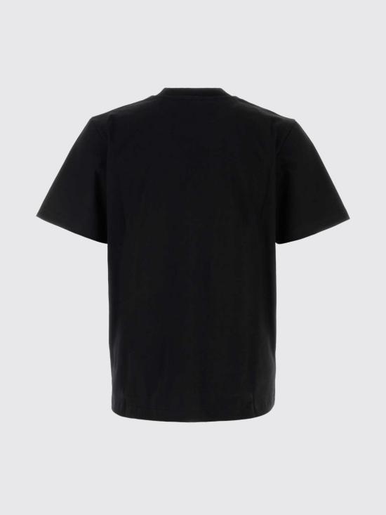 26FW 카사블랑카 반팔 티셔츠 MAW26JTS001 03 Black 2 - CASABLANCA