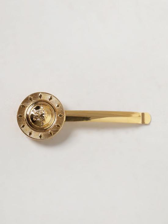 26FW 베르사체 헤어 액세서리 10261221A00620 3J330 Gold