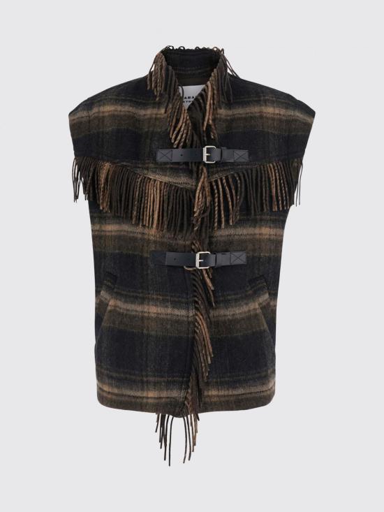26FW 이자벨마랑에뚜왈 베스트 GI0099FAD3D01E BKKI Black - ISABEL MARANT ETOILE