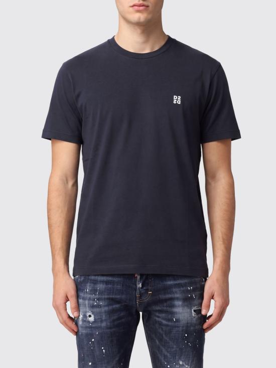 26FW 디스퀘어드2 반팔 티셔츠 S74GD1594D20136 511 Navy