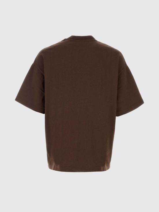 26FW 카사블랑카 반팔 티셔츠 MAW26JTS078 01 Brown - CASABLANCA