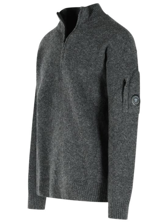 26FW 씨피 컴퍼니 니트웨어 21CMKN263A 110509A 985 Grey - C.P. COMPANY