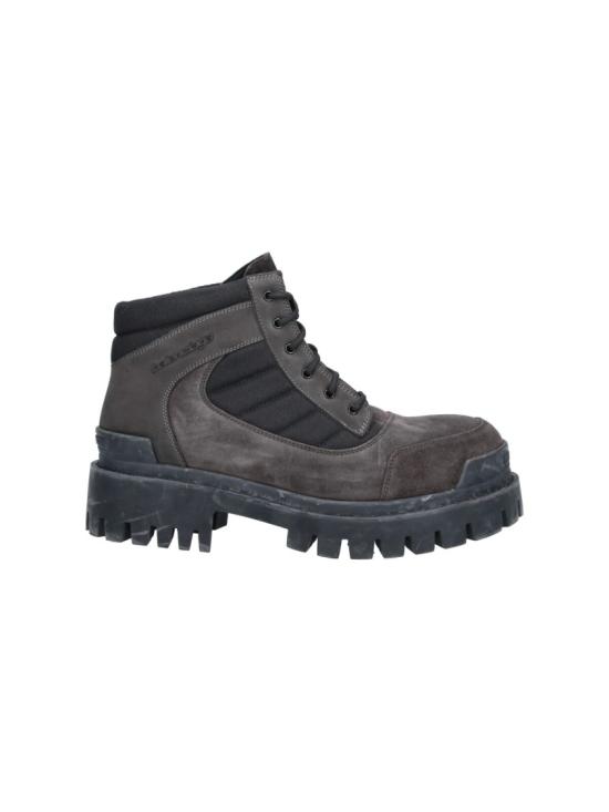 26FW 발렌시아가 컴뱃 스트라이크 로우 부츠 867708 WCB452010 Brown