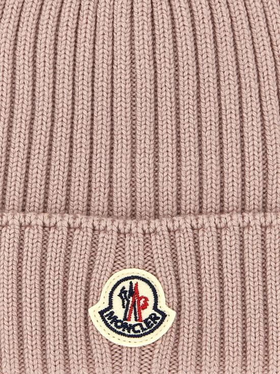  몽클레어 비니 LDL29543B00008M113153F ANTIQUE PINK - MONCLER