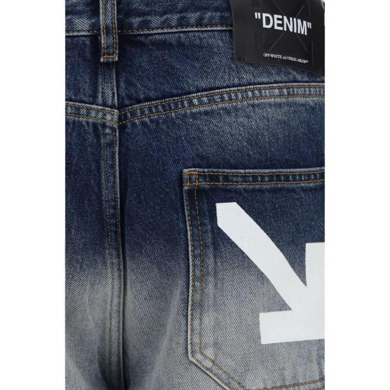  오프화이트 데님 팬츠 OFOMYA18JF26DEN00740463BB - OFF WHITE