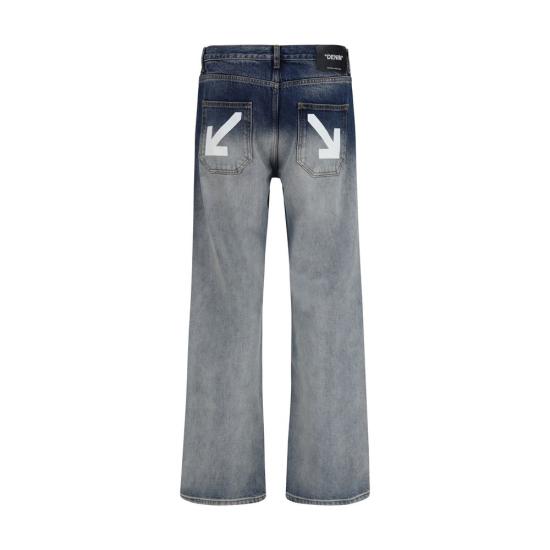  오프화이트 데님 팬츠 OFOMYA18JF26DEN00740463BB - OFF WHITE