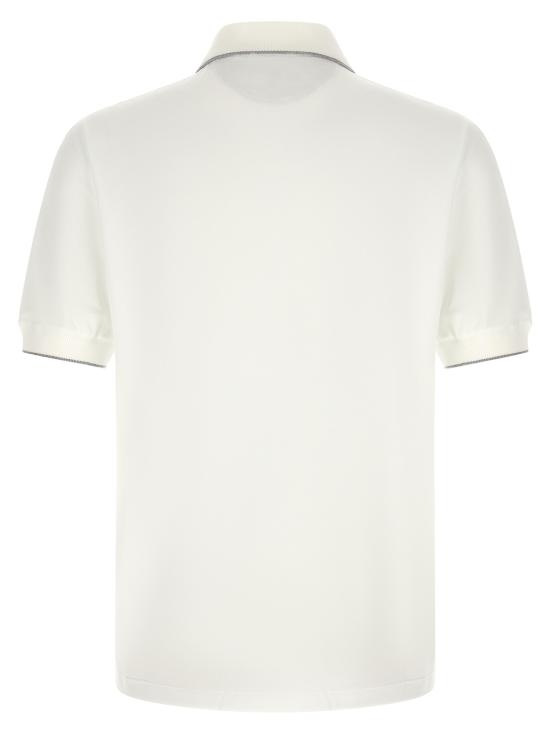 26FW 브루넬로 쿠치넬리 탑 BR336295BM WHITE - BRUNELLO CUCINELLI