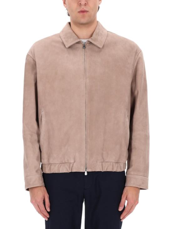  브루넬로 쿠치넬리 컨트리 스웨이드 블루종 MPCAO2071 CZT85 Neutrals - BRUNELLO CUCINELLI
