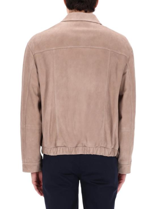  브루넬로 쿠치넬리 컨트리 스웨이드 블루종 MPCAO2071 CZT85 Neutrals - BRUNELLO CUCINELLI