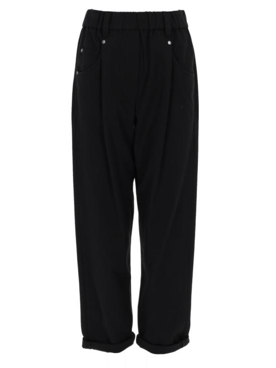  브루넬로 쿠치넬리 팬츠 MA126P8417 C101 Black