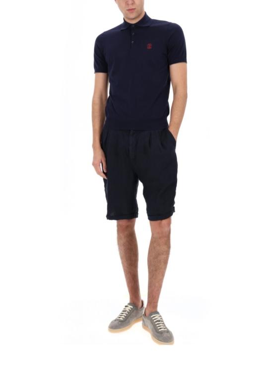  브루넬로 쿠치넬리 숏팬츠 M243DU0020 C2517 Black - BRUNELLO CUCINELLI