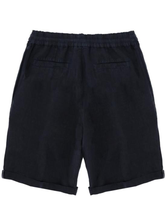  브루넬로 쿠치넬리 숏팬츠 M243DU0020 C2517 Black - BRUNELLO CUCINELLI