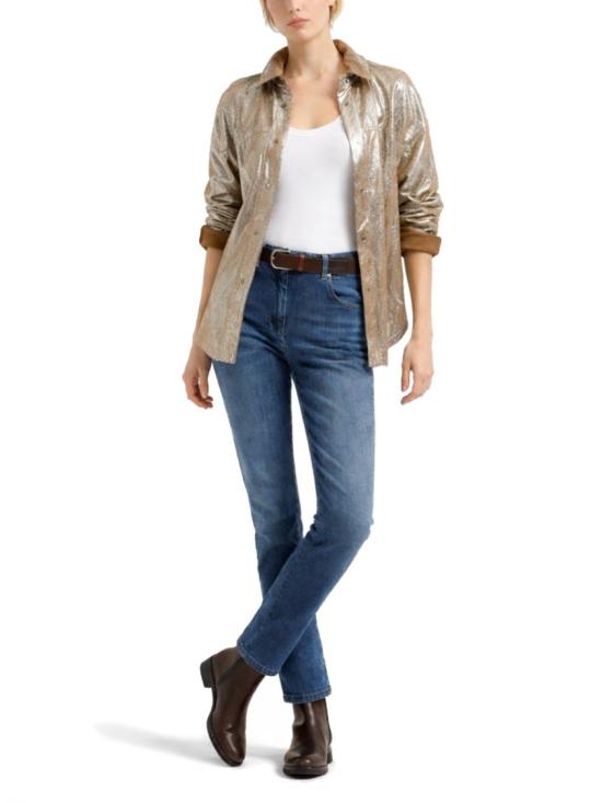  브루넬로 쿠치넬리 데님 MB065P5679 C8339 Green - BRUNELLO CUCINELLI