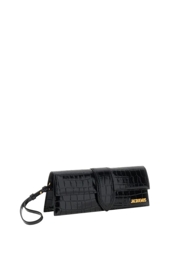 26FW 자크뮈스 클러치/파우치 BAW00477AC07A05990 Black - JACQUEMUS