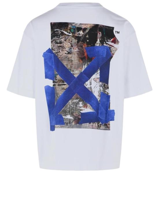 26FW 오프화이트 반팔 티셔츠 44MAA120F26J018100 White - OFF WHITE