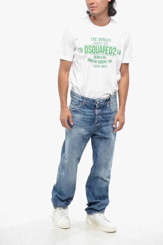  디스퀘어드2 데님 팬츠 S74LB1530 S30309 470 Blue - DSQUARED2