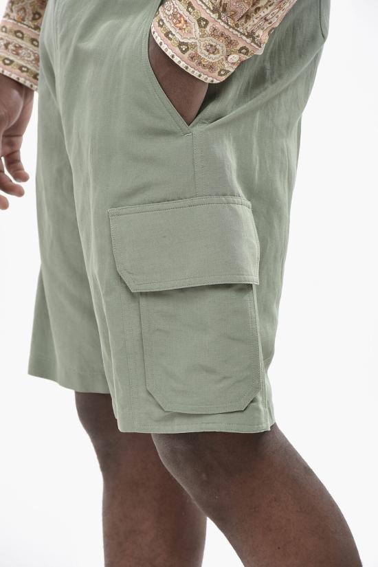  로에베 숏팬츠 H616Y1AX11 8727 Green - LOEWE