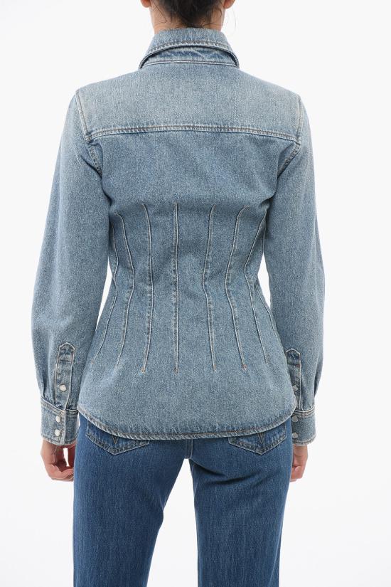  끌로에 데님 셔츠 CHC24SDH01159 470 Blue - CHLOE