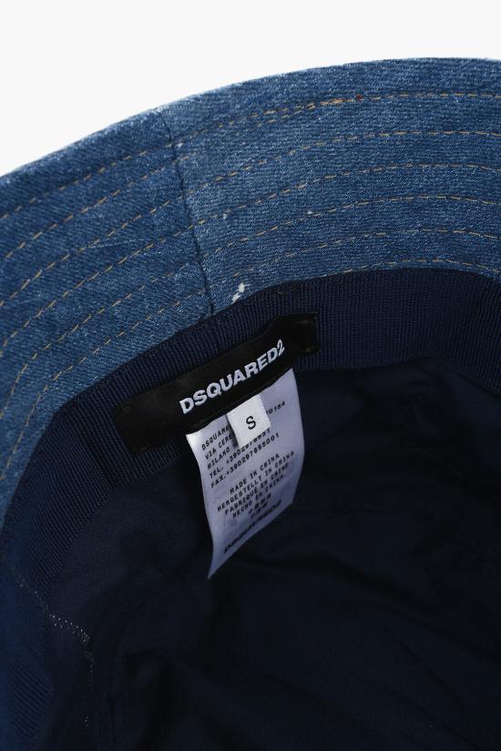  디스퀘어드2 모자 HAM0034 04603447 2124 Blue - DSQUARED2