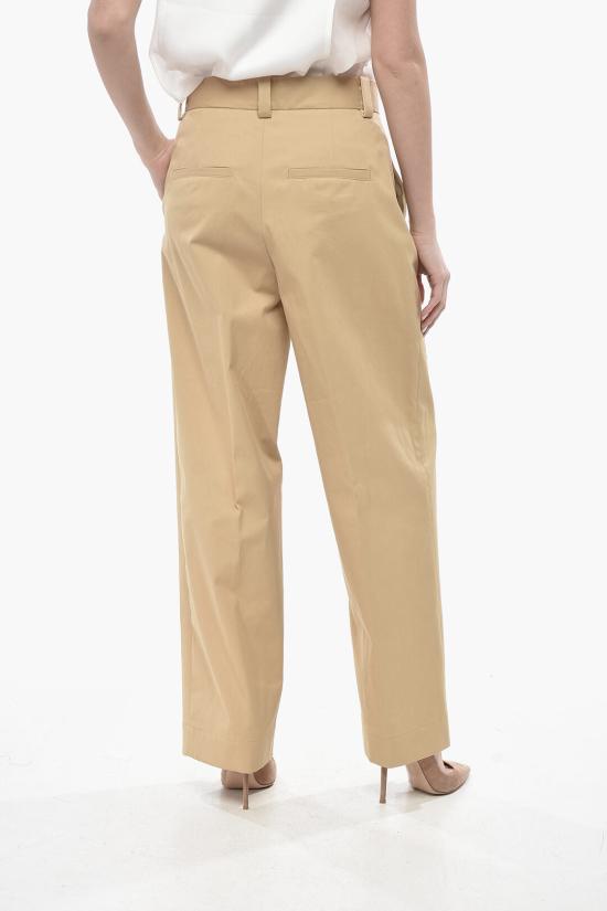  케이트 가리 코튼 스트레이트 와이드 팬츠 3165193W193 929 Beige - KHAITE