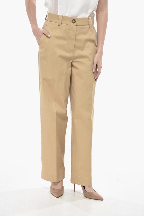  케이트 가리 코튼 스트레이트 와이드 팬츠 3165193W193 929 Beige