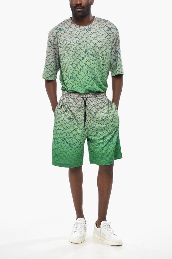  오프화이트 숏팬츠 OMVH025F22FAB0015055 Green - OFF WHITE