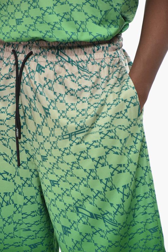  오프화이트 숏팬츠 OMVH025F22FAB0015055 Green - OFF WHITE