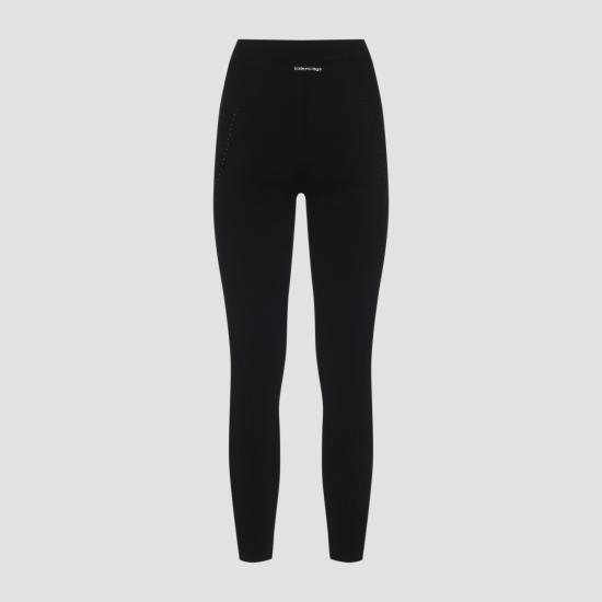 26FW 발렌시아가 테크웨어 비스코스 레깅스 875633 T5355 1000 BLACK - BALENCIAGA
