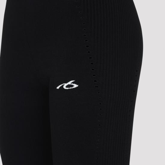 26FW 발렌시아가 테크웨어 비스코스 레깅스 875633 T5355 1000 BLACK - BALENCIAGA