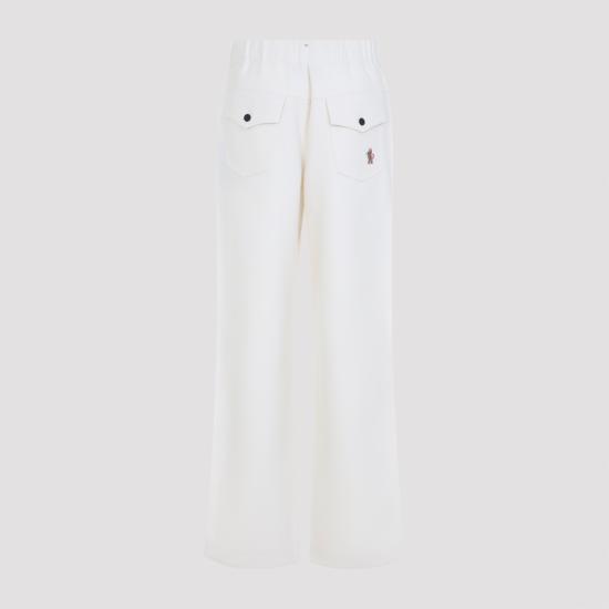 26FW 몽클레어 트레이닝/조거 팬츠 L20988H00002 89B08 086 CREAM - MONCLER