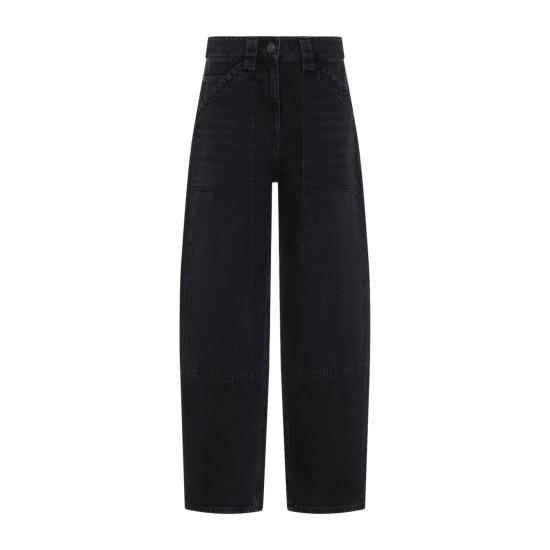 26FW 씨오 데님 팬츠 5180SBD 001 BLACK - CO