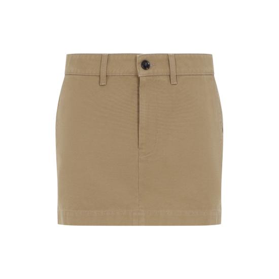 26FW 발렌시아가 숏 스커트 A002BK TRP15 9501 BEIGE - BALENCIAGA