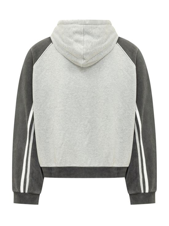 26FW 파운드 긴팔 티셔츠 FOFW26HO03012 8438 VINTAGE BLACK GREY - FOUND