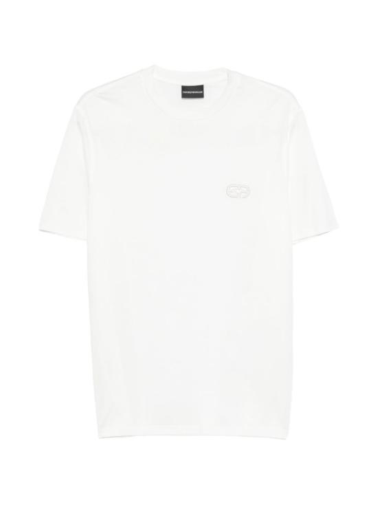26FW 엠포리오 아르마니 반팔 티셔츠 EM004585 AF10017U0003 WHITE
