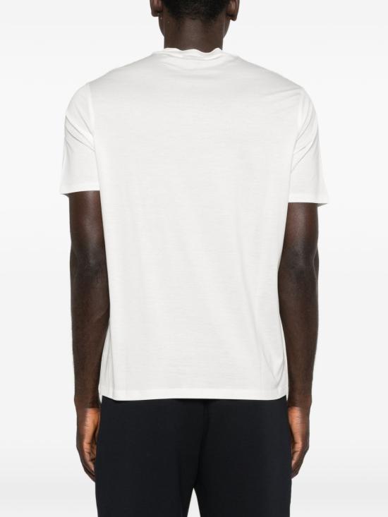 26FW 엠포리오 아르마니 반팔 티셔츠 EM004585 AF10017U0003 WHITE - EMPORIO ARMANI