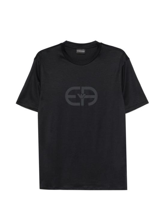 26FW 엠포리오 아르마니 반팔 티셔츠 EM004581 AF10017UB118 NAVY