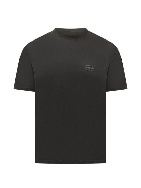 26FW 엠포리오 아르마니 반팔 티셔츠 EM004585 AF10017UC001 BLACK
