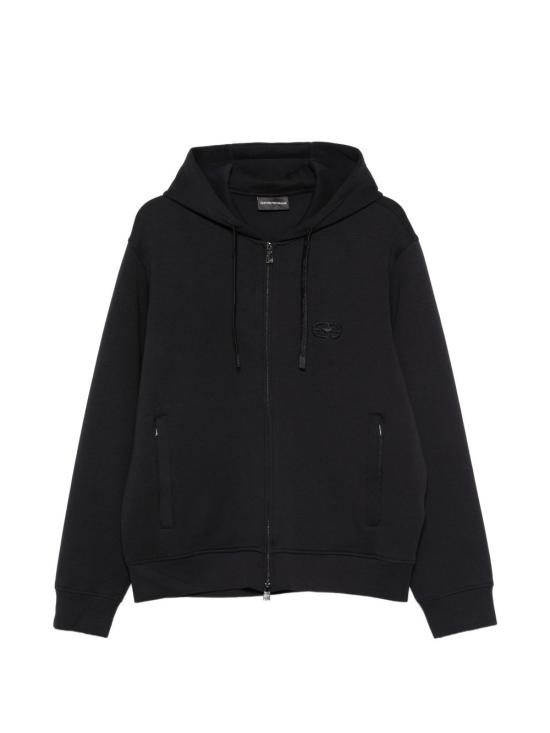 26FW 엠포리오 아르마니 후드 티셔츠 EM004538 AF10013UB118 NAVY