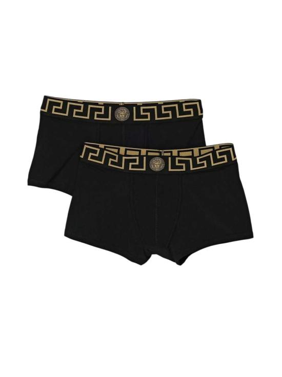 26FW 베르사체 언더웨어 AU101811A18907 A80G NERO GRECA ORO