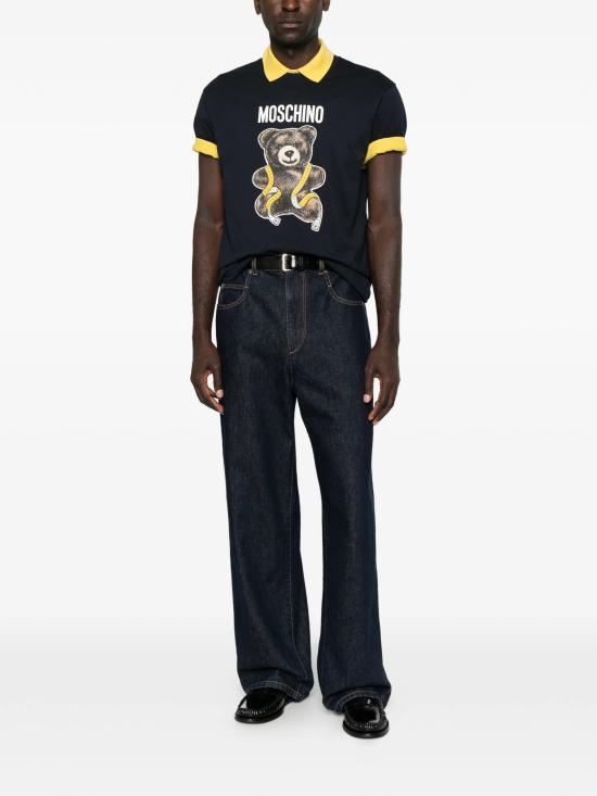 26FW 모스키노 반팔 티셔츠 V07105241 1510 - MOSCHINO