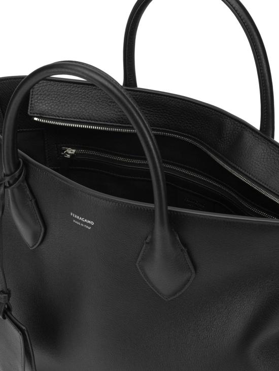 26FW 살바토레 페라가모 토트백 0784724 Black - SALVATORE FERRAGAMO