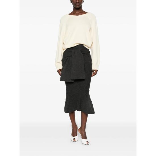 26FW 자크뮈스 스커트 SKW00696 AK00282 970 GREY - JACQUEMUS