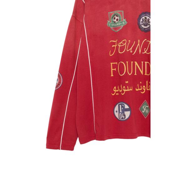 26FW 파운드 탑 TT23012 6333 RED - FOUND