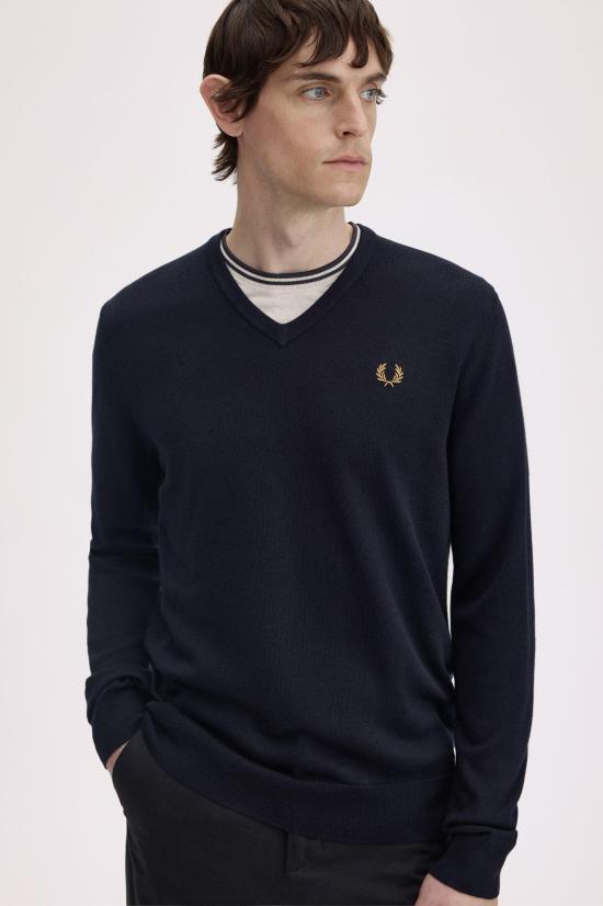 26FW 프레드페리 스웨터 K9600 795 NAVY - FRED PERRY