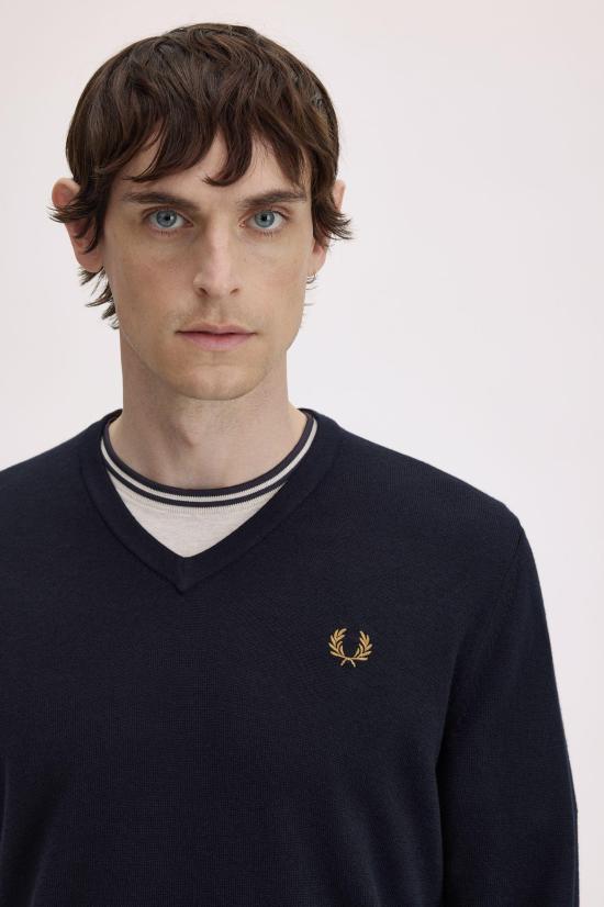 26FW 프레드페리 스웨터 K9600 795 NAVY - FRED PERRY